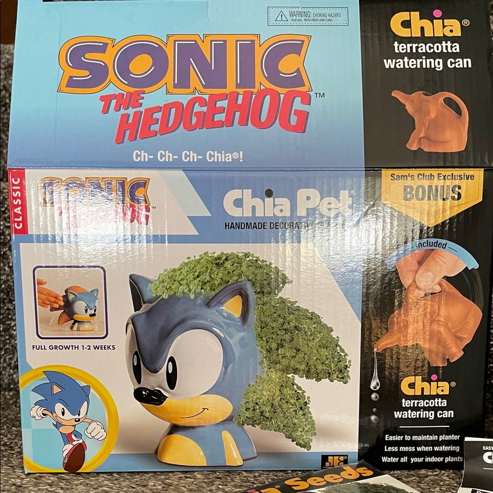 Sonic the Hedgehog Chia Pet